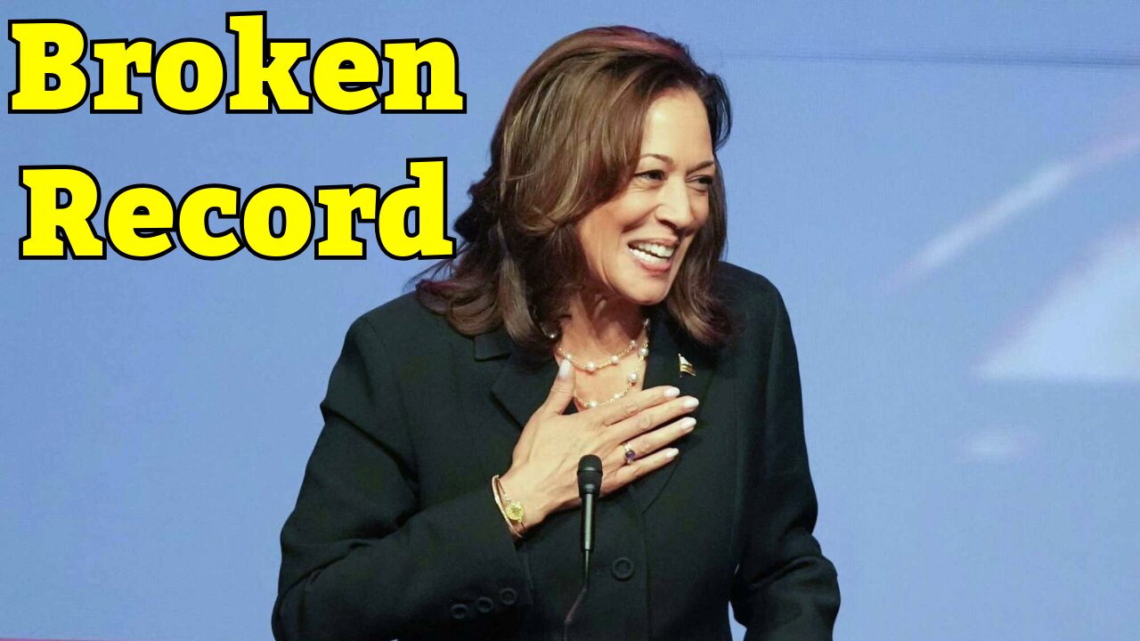 Kamala Harris Thanks You a Third Time