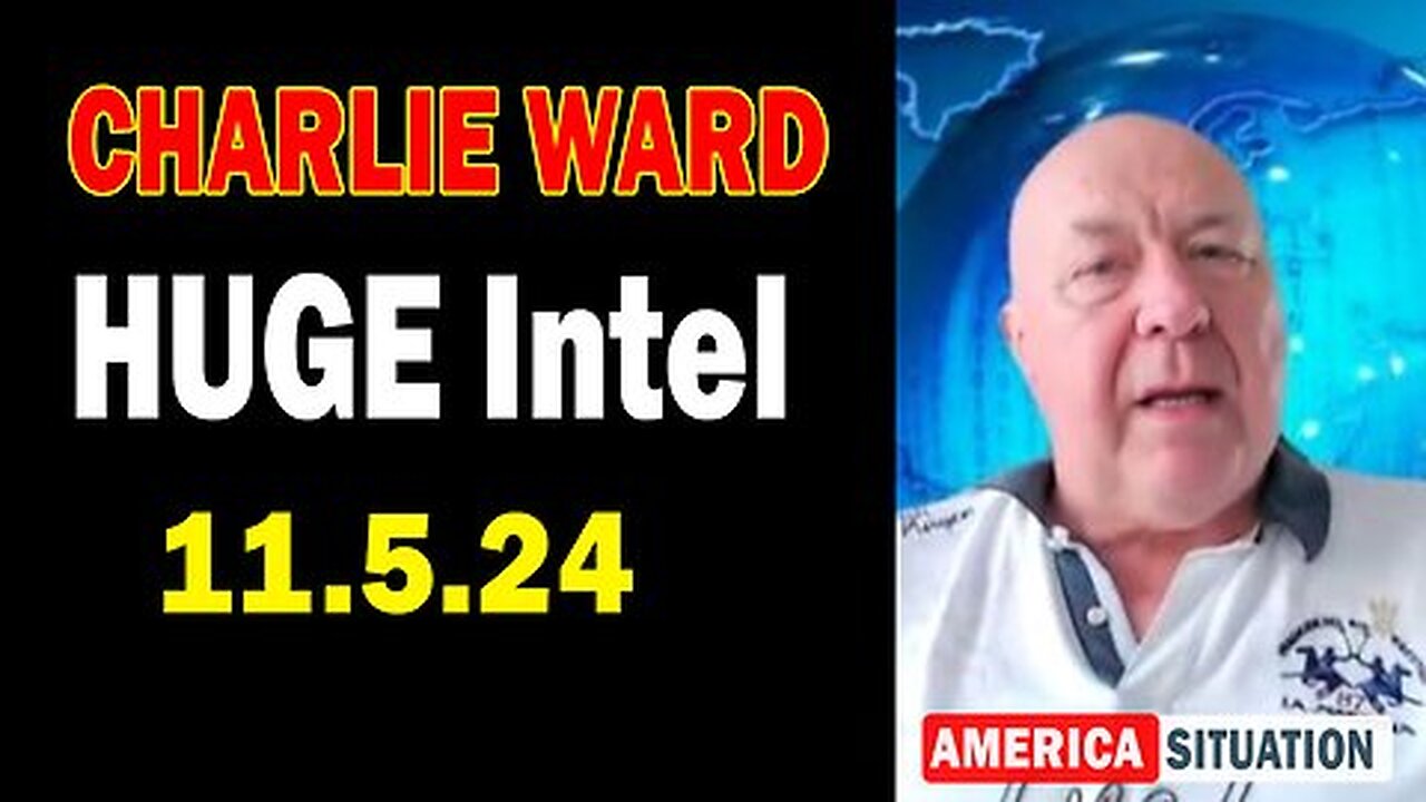 Charlie Ward HUGE Intel Nov 5- 'Charlie Ward Daily News With Paul Brooker & Drew Demi'