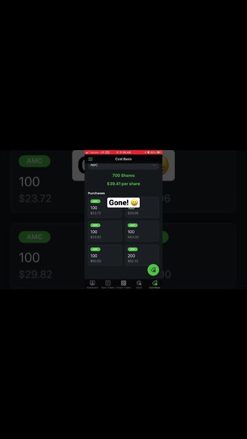 Trade 5 App: How to omit stocks in cost basis tab 🚫 #optionstrading #makingmoney #shorts