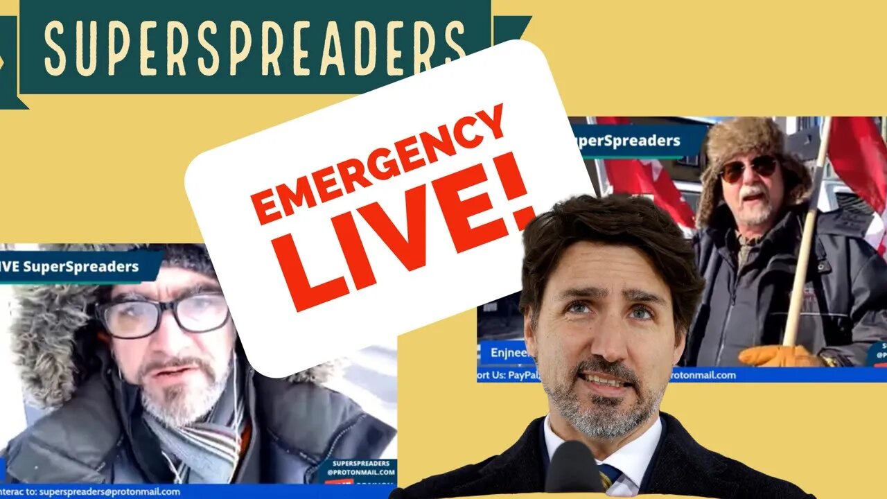 Freedom Convoy Ottawa - Day 20 LIVE What Emergency?!