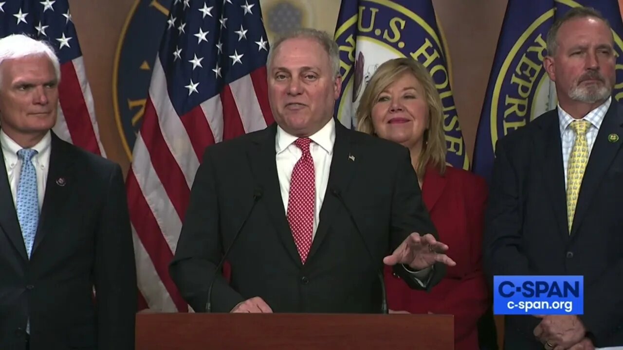 Majority Leader Steve Scalise at House Energy Action Team (HEAT) Press Conference | March 28, 2023