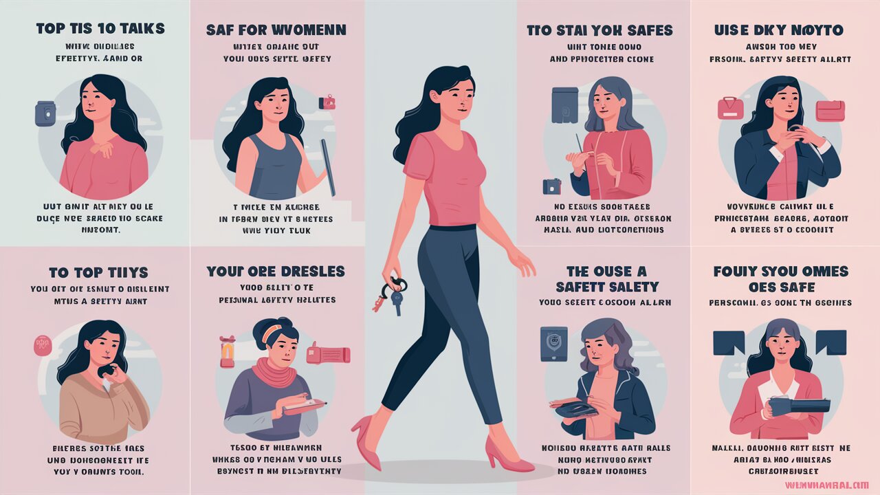 Top 10 Tips for Staying Safe as a Woman in Any Situation