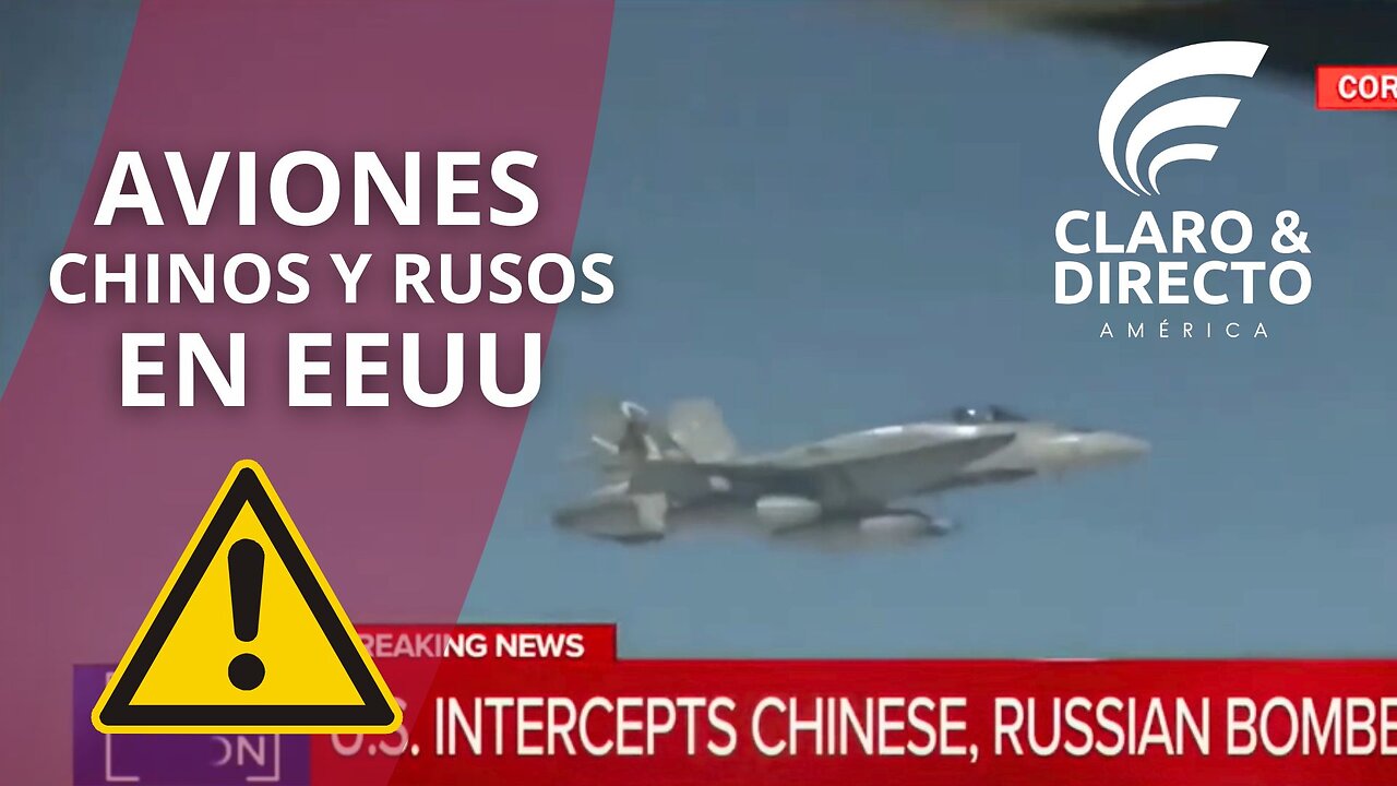 En Vivo🔴 Interceptan Aviones Chinos y Rusos: Análisis con Expertos