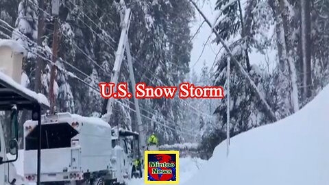 Massive US blizzard hits California and Nevada