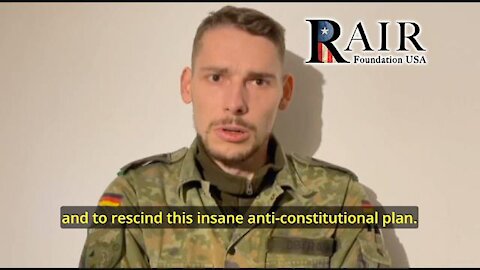 Germany | Covid Tyranny: Governments Target Military and Police Defending Their Constitutions