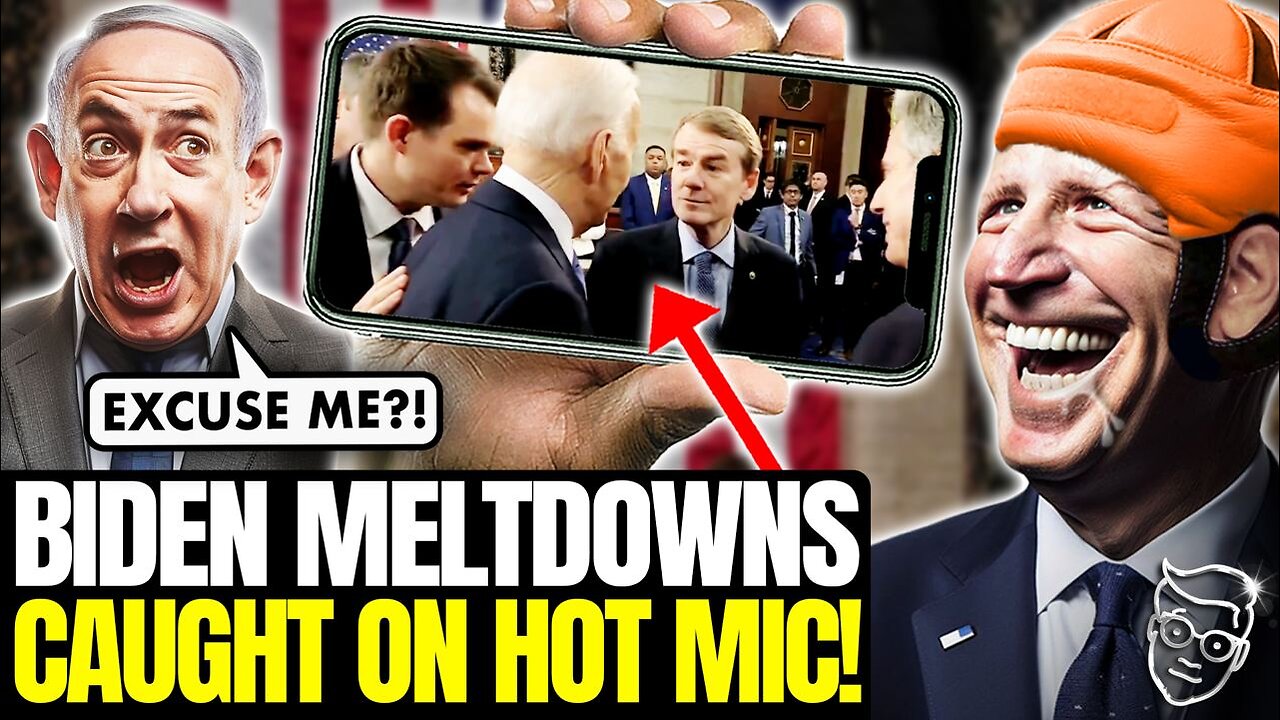 Biden Has MELTDOWN After Getting CAUGHT On Hot Mic Admitting Cognitive Decline, Israel Needs ‘Jesus’