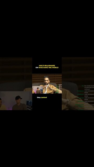 Multi Billionaire on Who Runs The World #lukebelmar #multibillionaire #chamath #worldcontrol