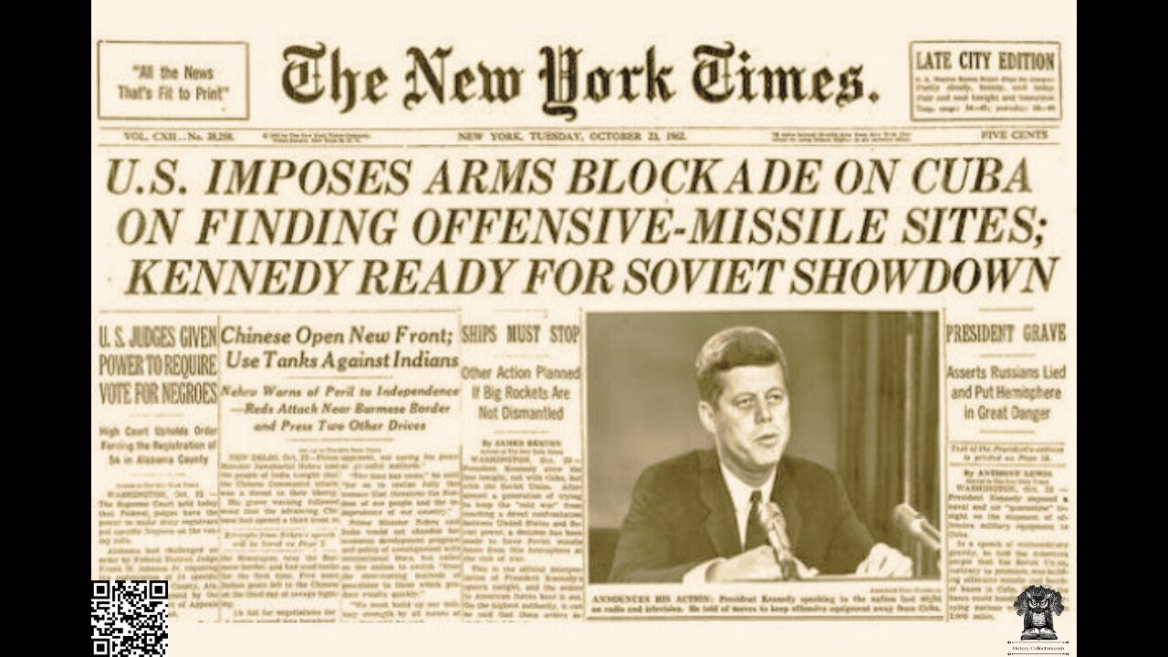 #OnThisDate October 16, 1962 - Cuban Crisis Ignites