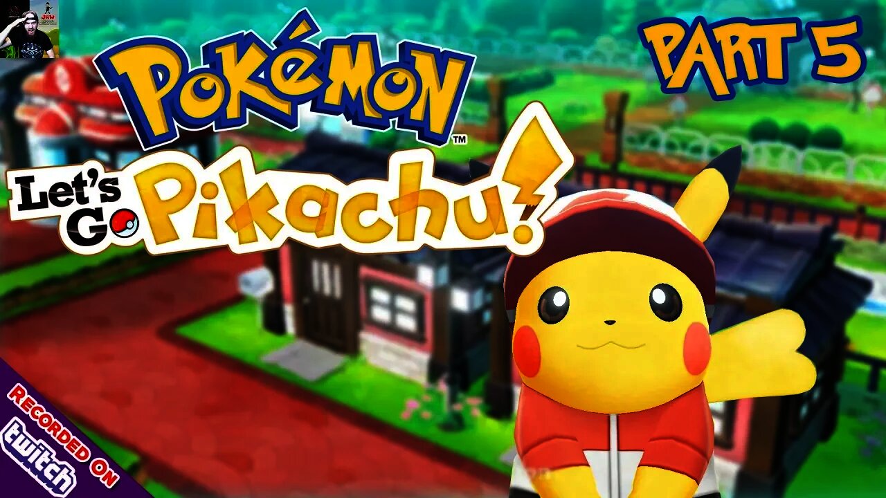 Pokemon Let's Go Pikachu - Fuchsia City! (Part 5) [Live Replay]