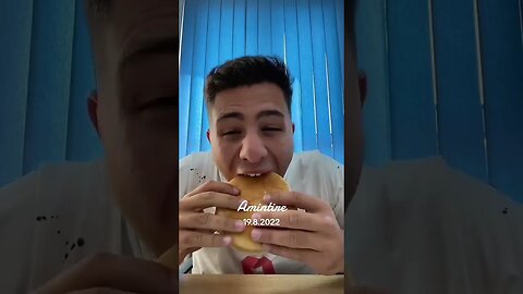 TESTAM BURGER LA 1 LEU #amintire #oguritamica #food #mancare #romania