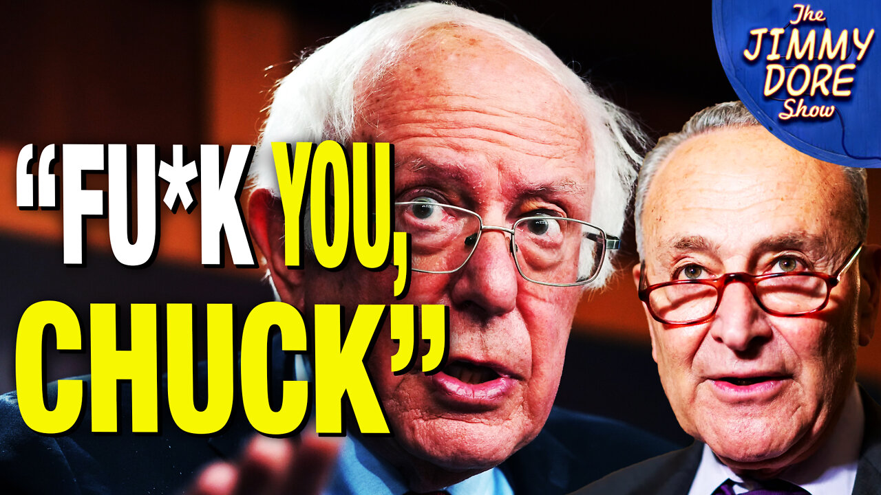 Bernie & Schumer Insult Each Other Over Inflation Reduction Act