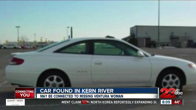 Car found in Kern River confirmed to belong to missing woman