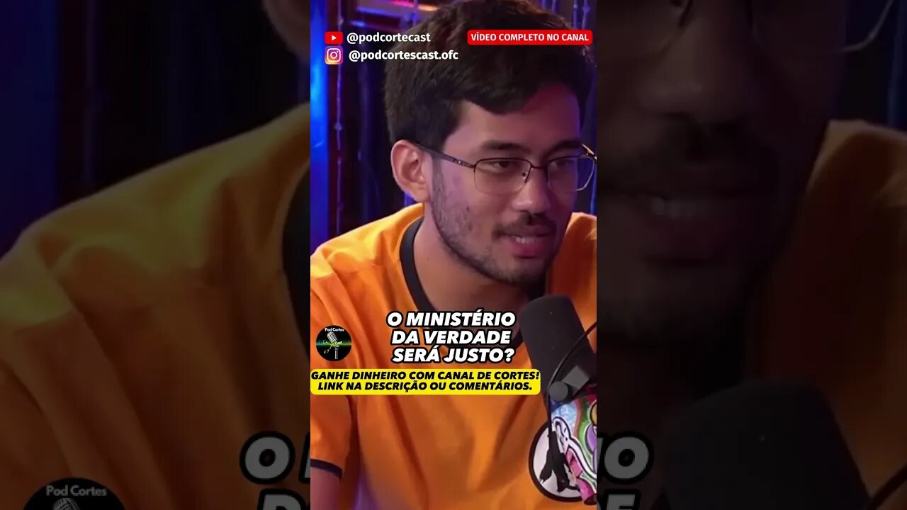 O MINISTÉRIO DA VERDADE #shorts #ministerio #governolula #kimkataguiri #mbl