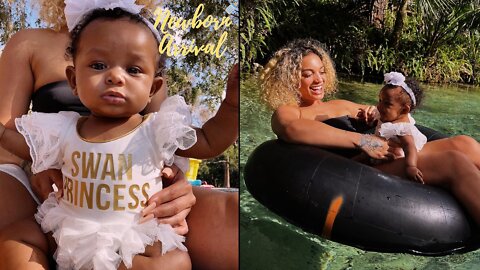 DaBaby's "BM" DaniLeigh Takes Daughter Velour Tubing! 🌊