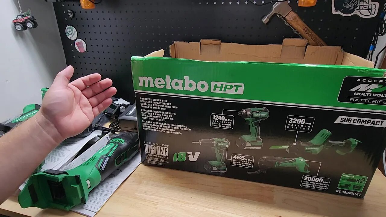 Check Out This Metabo HPT 18V 4 Tool Combo Kit!