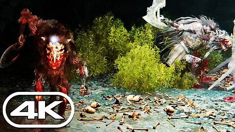 Elden Ring - Beastman of Farum Azula Duo Boss Fight (4K HDR 60FPS)