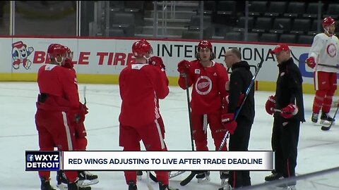 Dylan Larkin, Red Wings adjust to life after Athanasiou, Green trades