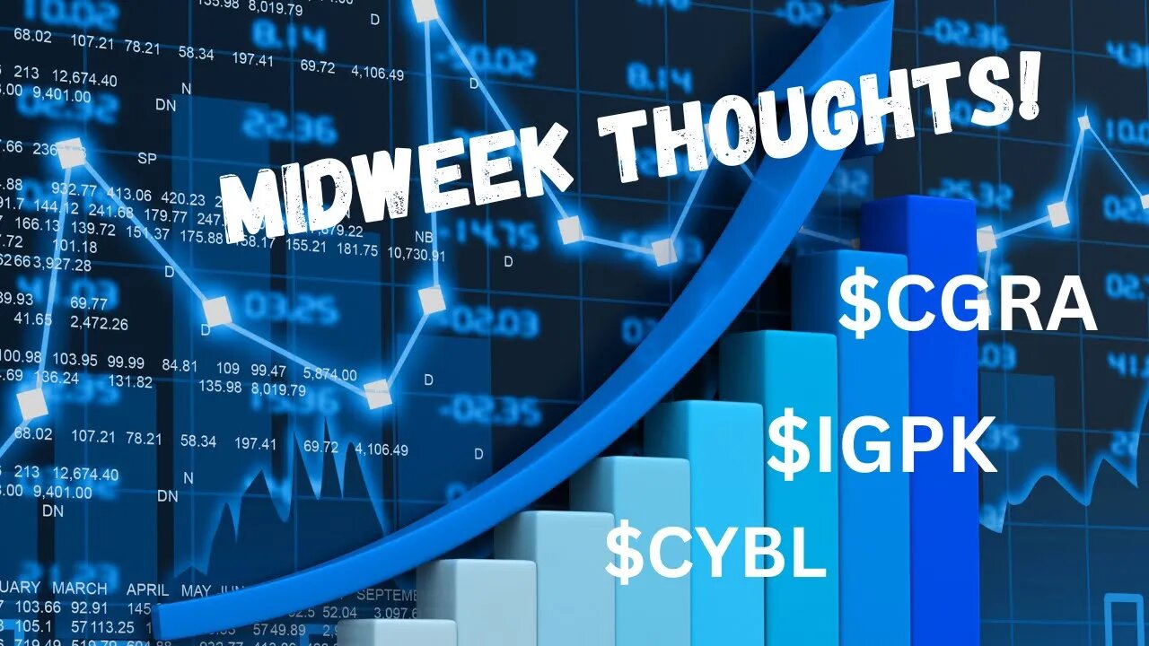 MIDWEEK UPDATE! THOUGHTS ON $IGPK | $CYBL | $CGRA