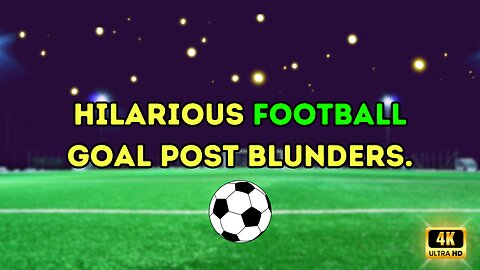 Hilarious Football Goal Post Blunders.🏈😂 #FootballFunnies #GoalPostBlunders