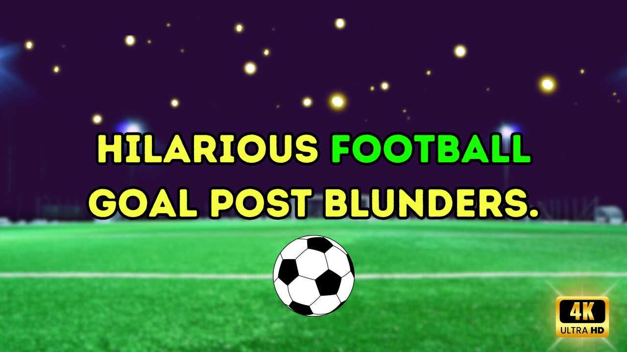 Hilarious Football Goal Post Blunders.🏈😂 #FootballFunnies #GoalPostBlunders