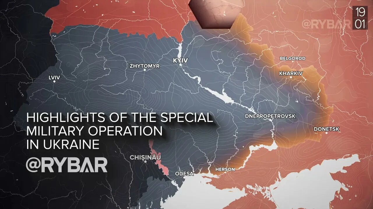 RYBAR Highlights of Russian Military Operation in Ukraine on January 19!