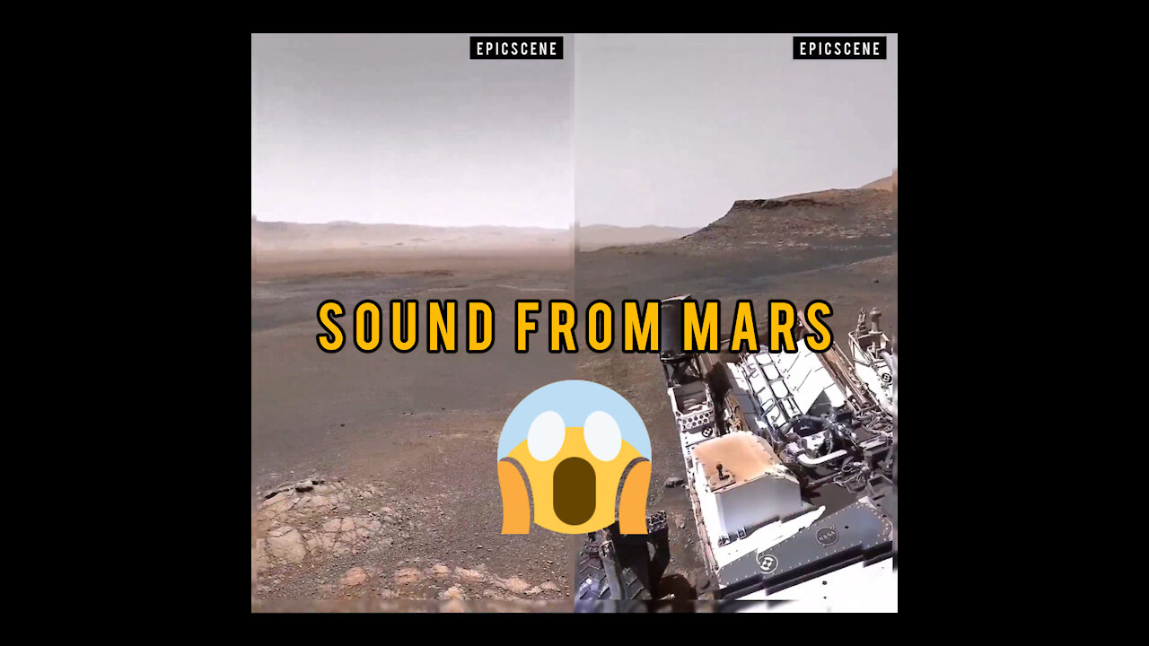 This is the sounds from mars, better use a headphone 🥶😲