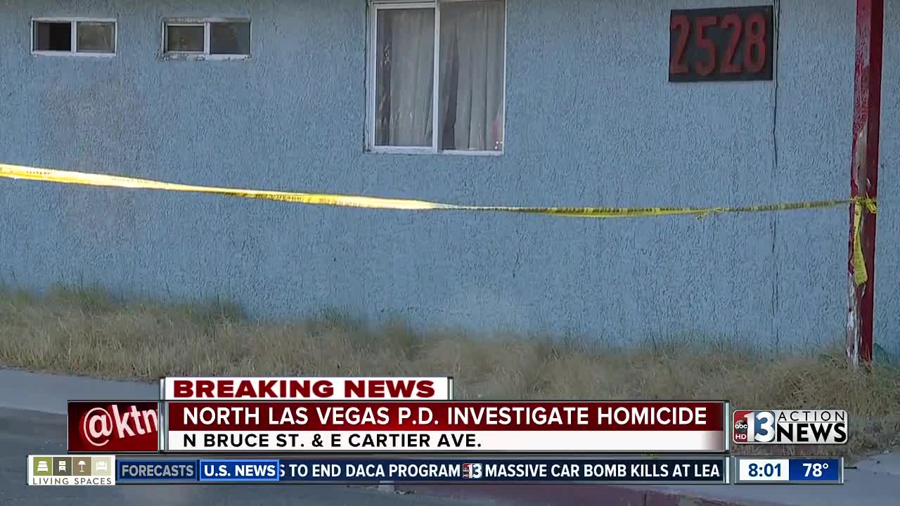 North Las Vegas police investigating homicide