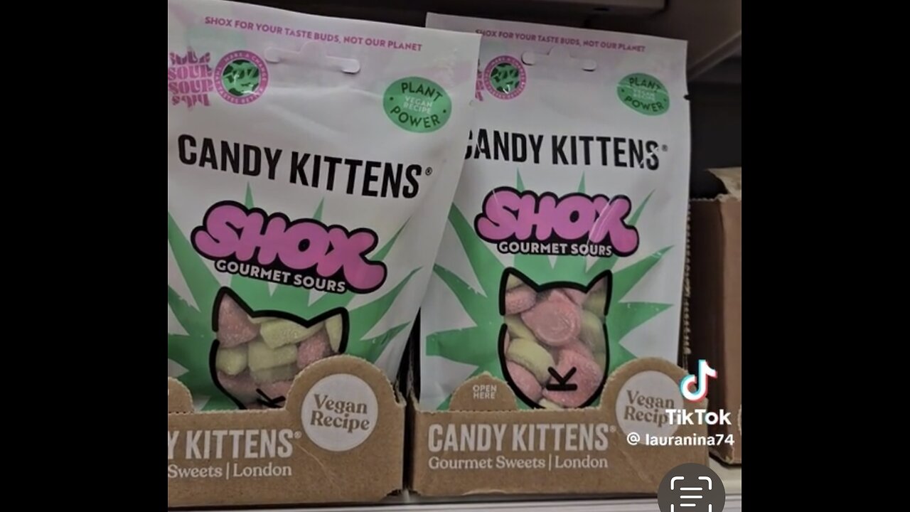 Sex education candy in stores shaped like kittens and condoms