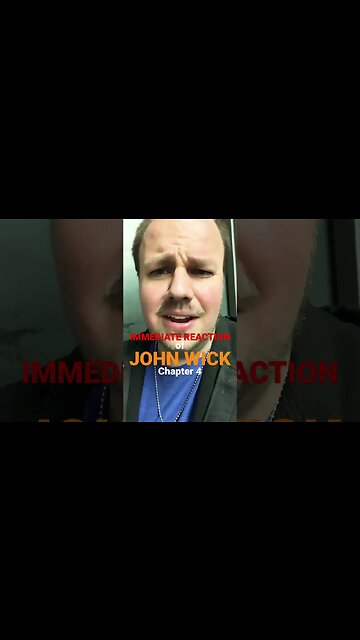 John Wick: Chapter 4 - Immediate Reaction #johnwick4