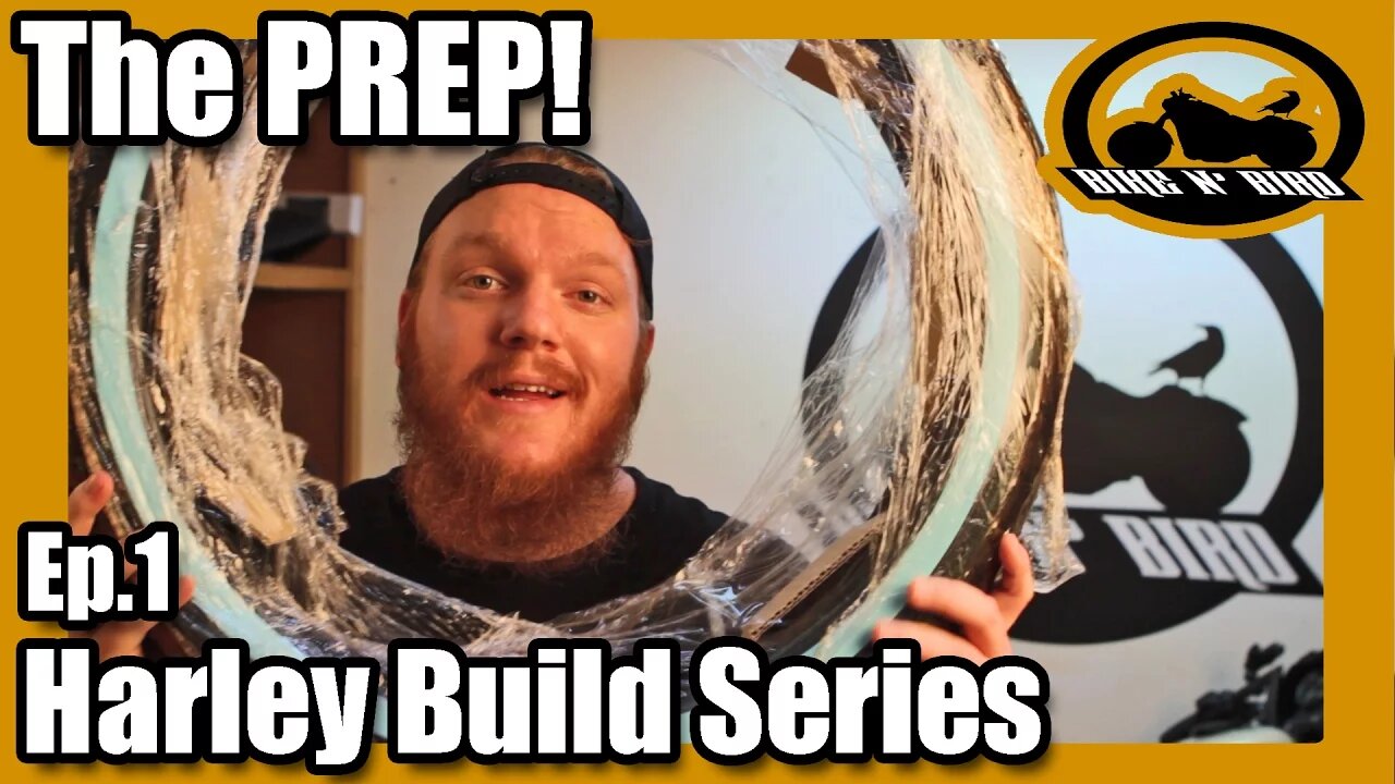 Harley Iron 883 Sportster "Build" Series - Ep.1 Prep Day