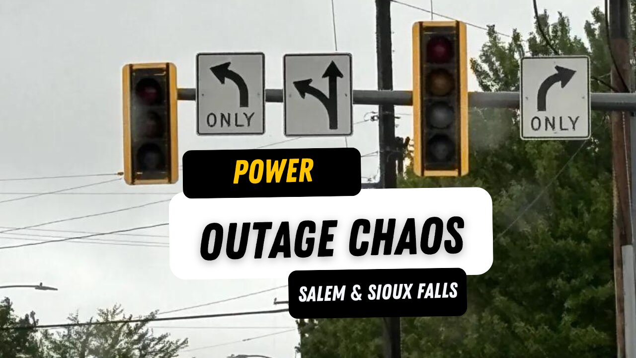 Power Outage Chaos in Salem & Sioux Falls!