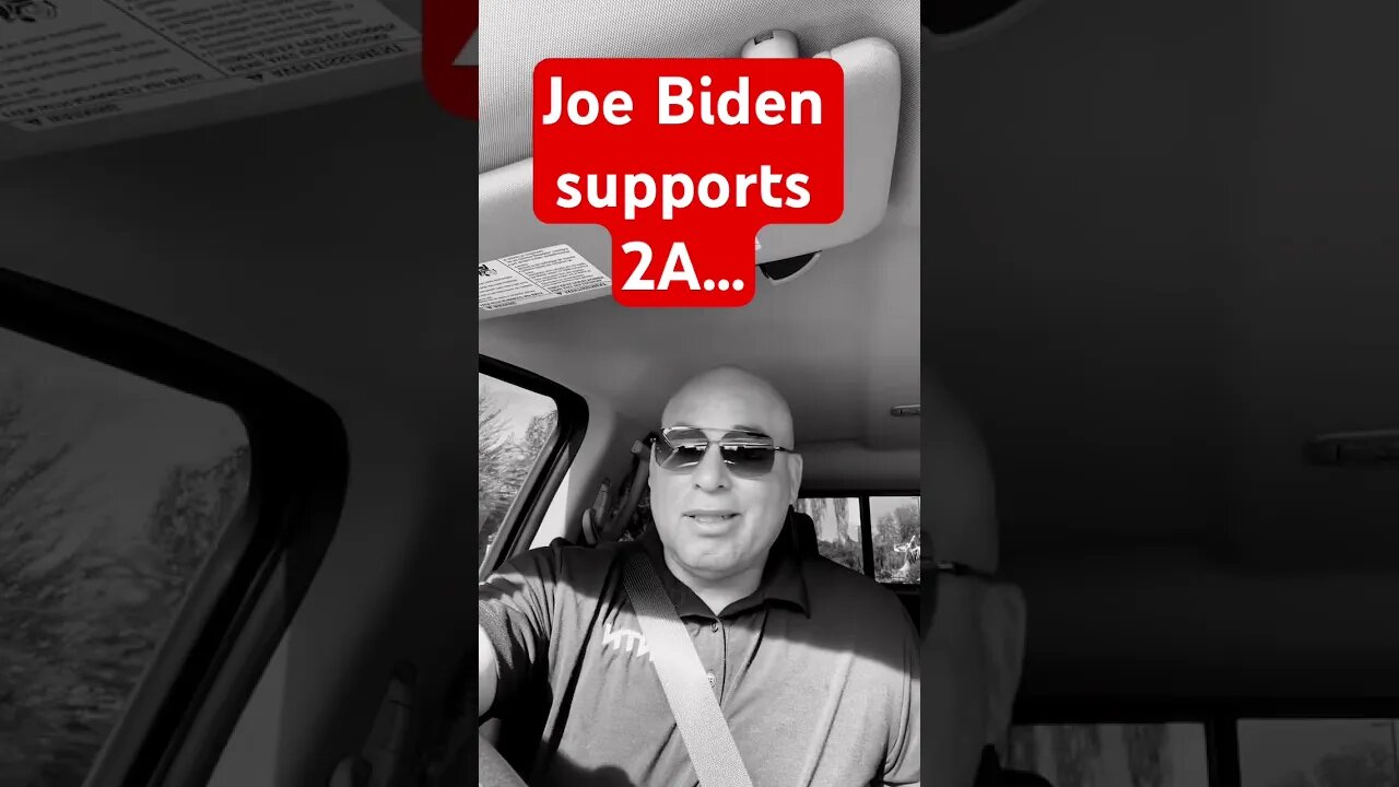 Joe Biden supports 2A?!?! #pewpewlife #2ANews