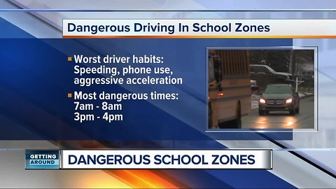 The most dangerous school zones in metro Detroit