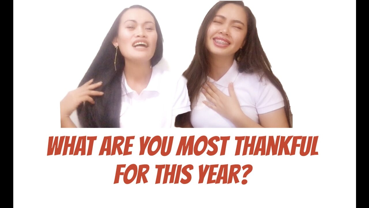 What Are You Most Thankful For This Year?