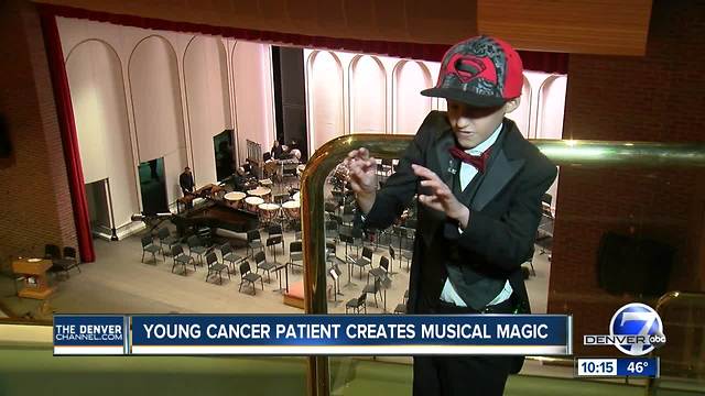 Young cancer patient creates musical magic