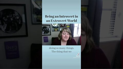 Being an Introvert and an extrovert world | MBTI infj Personality