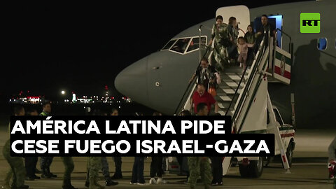 Países de América Latina llaman al cese al fuego entre Israel y Gaza