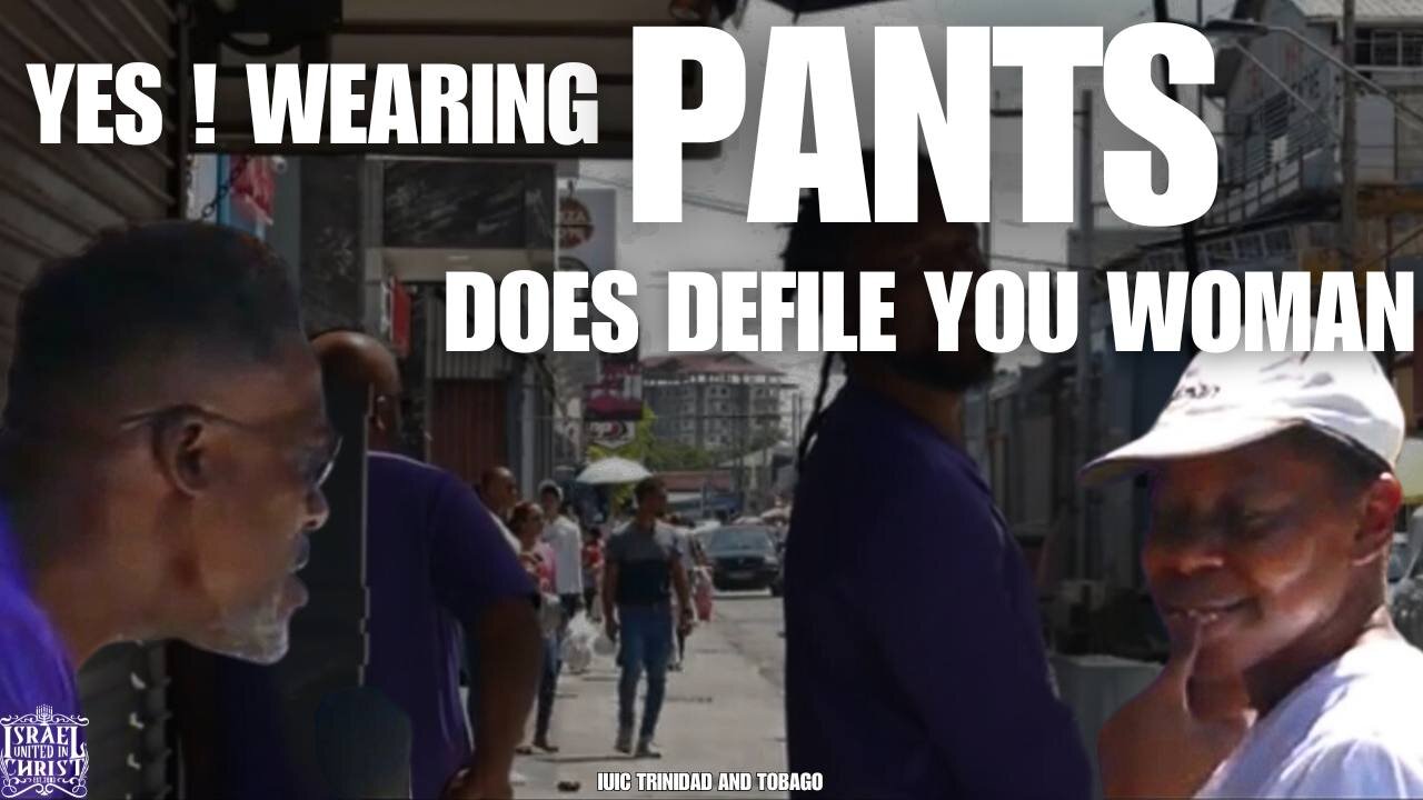 YES! WEARING PANTS DOES DEFILE YOU WOMAN