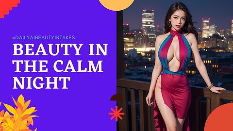 AI Lookbook - Beauty in The Calm Night