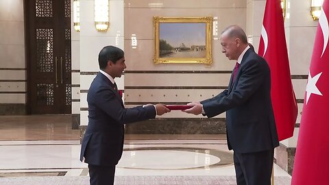 Presidency of the Republic of Turkey Credentials from the Ambassador of Bangladesh