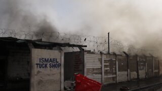 SOUTH AFRICA - Durban - Fire at Jumbo's towing yard (Videos) (7Z5)