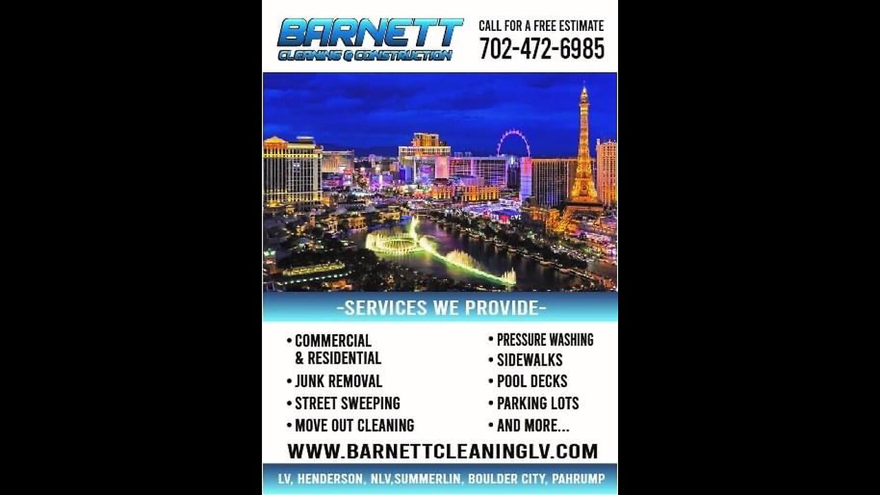 The Barnett cleaning difference!!!