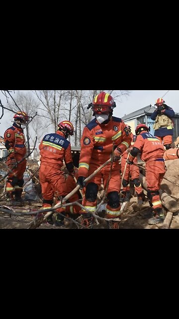 When disaster hits China, every level of Gov’t gets involved immediately