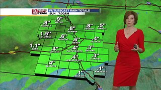 Jennifer's Saturday Forecast