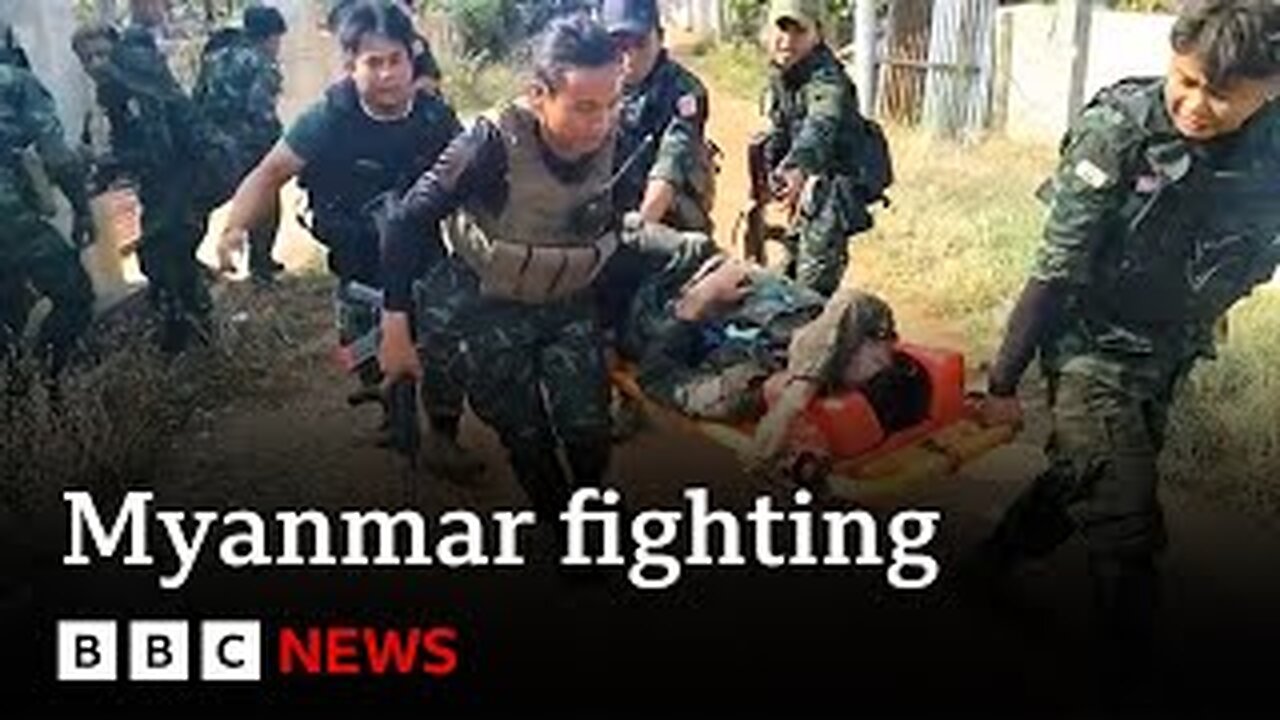 Frontline special report: Myanmar rebels takeon army in brutal civil war | BBC News