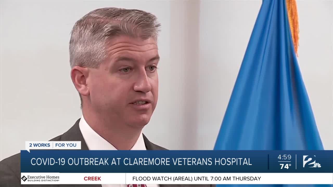 COVID-19 outbreak at Claremore Veterans Center