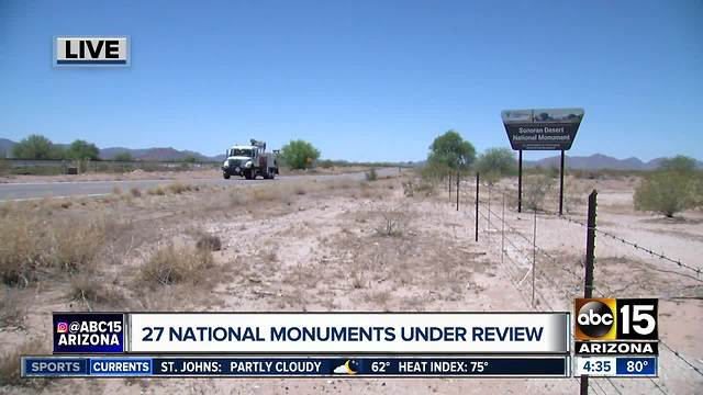 Dozens of national monuments under review