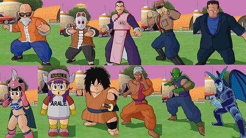 Dragon Ball Characters- All Forms, Special Attacks and Costumes in DBZ BT4