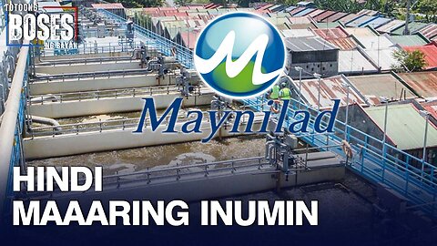 Suplay ng tubig ng Maynilad sa ilang customers, 'di pwedeng inumin