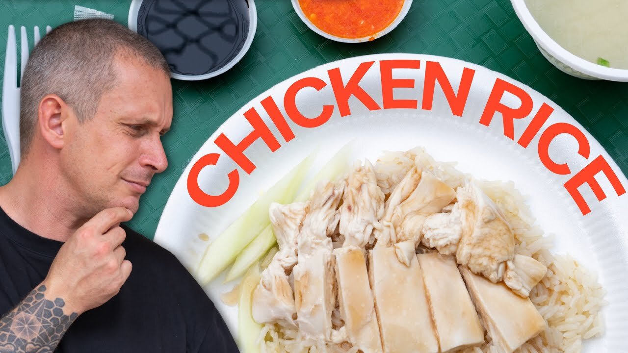 Singaporean locals teach me how to perfect Hainanese Chicken Rice! - Origins